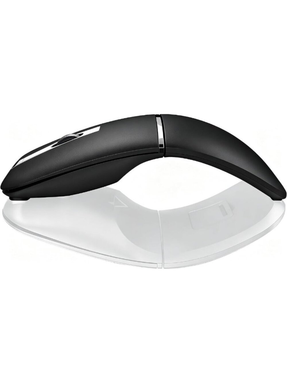 Wireless Dual Mode Bluetooth Travel Mouse - Rechargeable, Compact & Portable